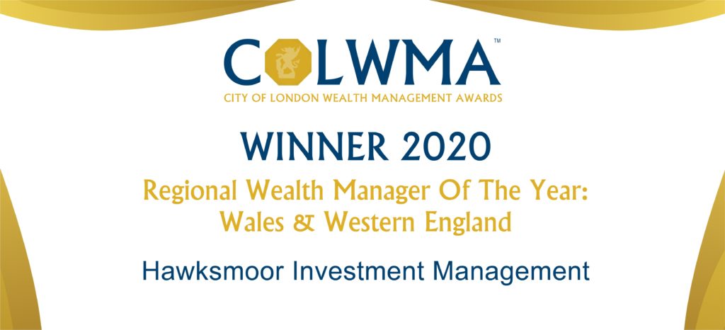 Hawksmoor wins COLWMA Wealth Manager award | Hawksmoor Investment